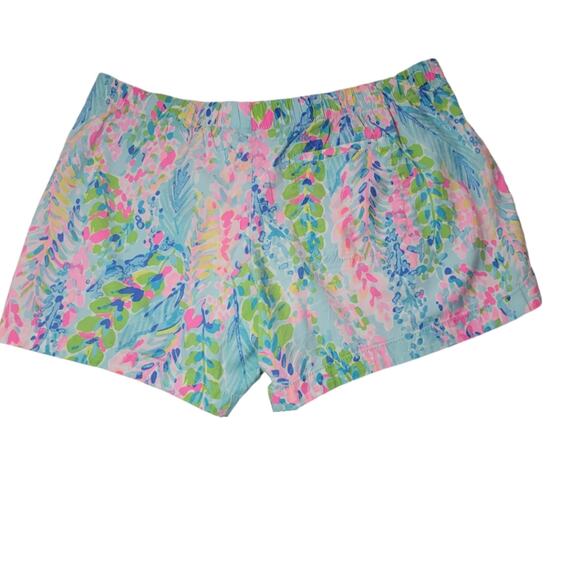Lilly Pulitzer Catch The Wave Ocean View Board Shorts Size Large - Picture 4 of 7
